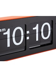 Karlsson Orange Wide Flip Wall Clock - Image 5 of 5