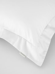 Bianca Set of 2 400 Thread Count 100% Cotton Sateen Oxford Pillowcases - Imagen 3 de 4