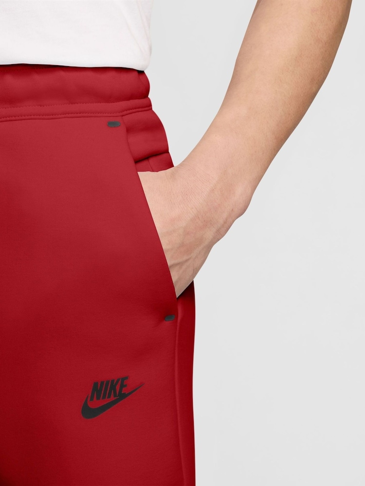 Nike Gym Red Tech Fleece Joggers - Image 3 of 3