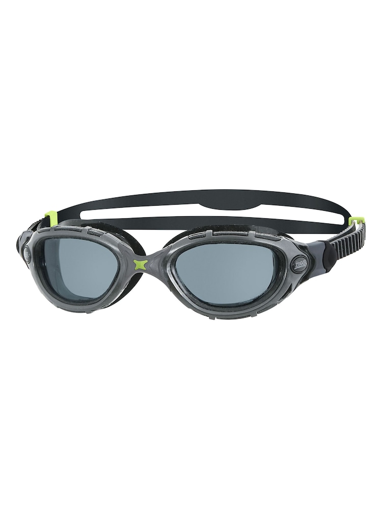 Zoggs Adult Original Predator Flex Polarized Black Goggles - Image 1 of 6