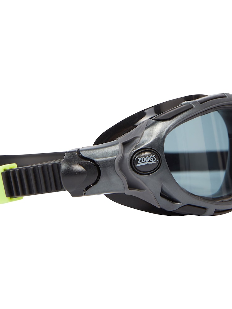 Zoggs Adult Original Predator Flex Polarized Black Goggles - Image 8 of 8