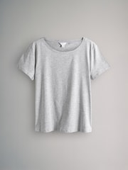 The Set Black/Grey/Pink 3 Pack 100% Cotton Short Sleeve Pyjamas - Image 9 of 16