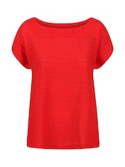 Regatta Red Adine Curved Hem T-Shirt - Image 5 of 8