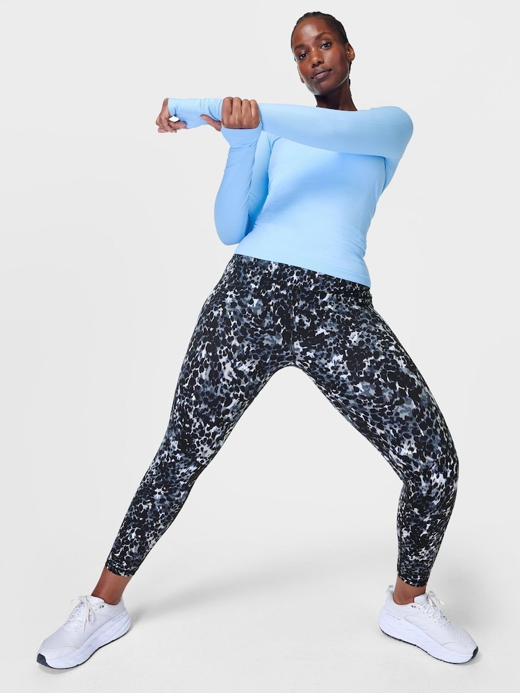 رمادي طبعة Dapple - لغينغز Power Workout من Sweaty Betty - صورة 2 من 9 رمادي طبعة Dapple - لغينغز Power Workout من Sweaty Betty - صورة 2 من 9