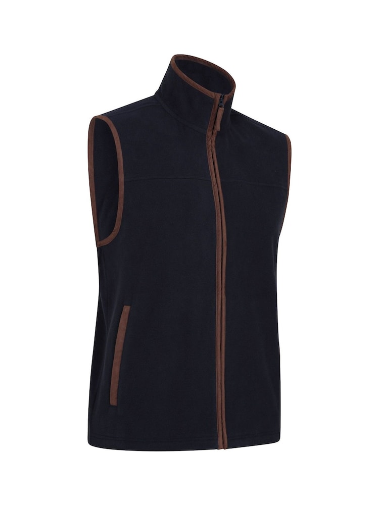 Mountain Warehouse Blue Mens Rove Fleece Gilet - Image 2 of 5