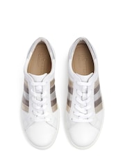Hotter Natural Extra Wide Fit Switch Lace-Up Trainers - Image 3 of 4