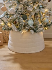 Natural Borg Christmas Tree Skirt - Image 1 of 4