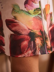 Rosa floral - B by Ted Baker Floral Satin Lace Slip - Imagen 6 de 11
