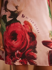 Rosa floral - B by Ted Baker Floral Satin Lace Slip - Imagen 7 de 11