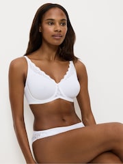 Triumph Amourette Minimizer White Bra - Image 3 of 5