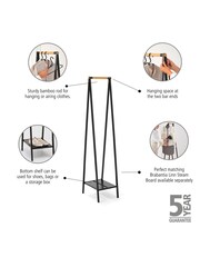 Brabantia Matt Black Linn Clothes Rack Compact - Image 2 of 6