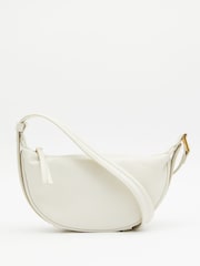 Hush White Rory Crescent Crossbody Bag - Image 2 of 5