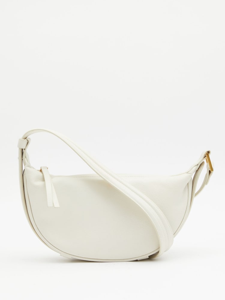 Hush White Rory Crescent Crossbody Bag - Image 2 of 5