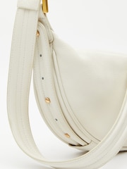 Hush White Rory Crescent Crossbody Bag - Image 4 of 5