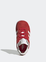adidas Originals Red Gazelle Comfort Closure Elastic Trainers - Image 5 of 8