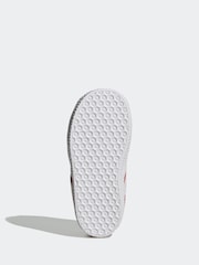 adidas Originals Red Gazelle Comfort Closure Elastic Trainers - Image 6 of 8
