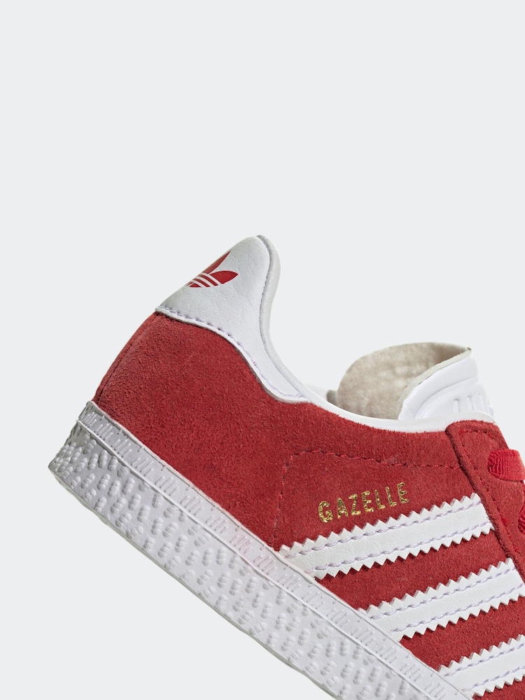 rdeča - adidas originals Gazelle Comfort zaprtje elastične trenerji - Slika 8 iz 8 rdeča - adidas originals Gazelle Comfort zaprtje elastične trenerji - Slika 8 iz 8