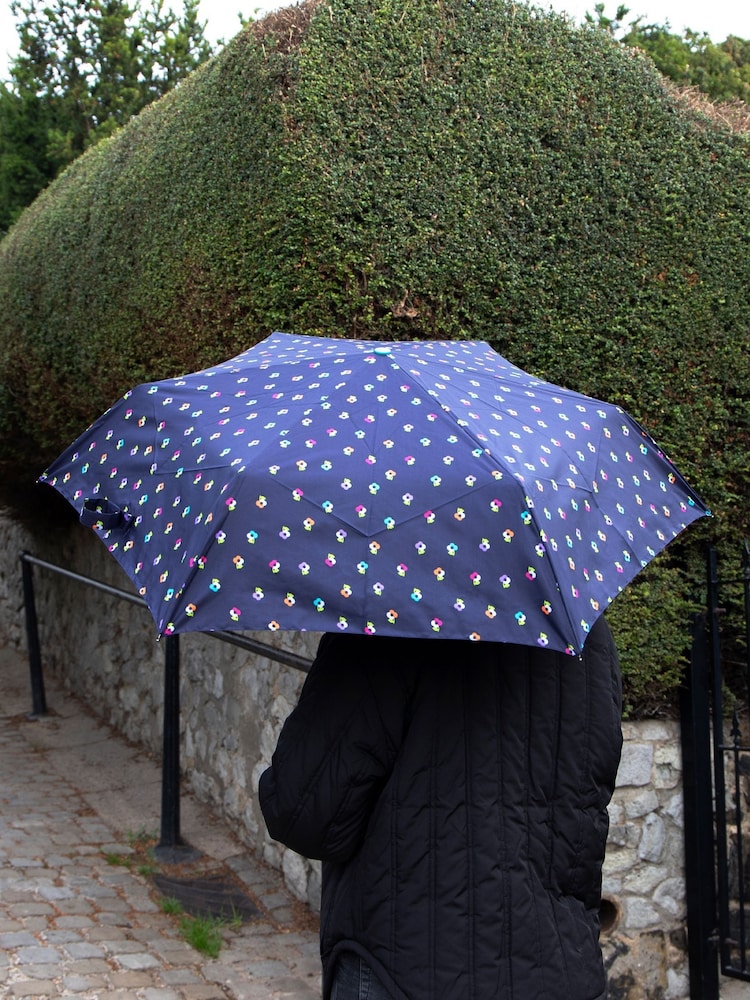 Totes Blue Eco Supermini Umbrella - Image 1 of 3