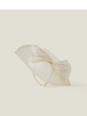 Accessorize Natural Tia Bow Fascinator - Image 2 of 4