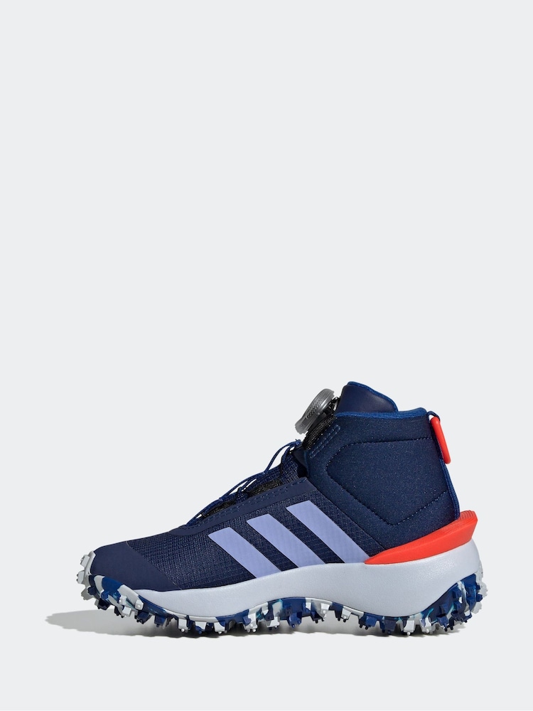 adidas Terrex Dark Blue Fortatrail Kids Trainers - Image 2 of 9