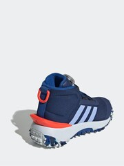 adidas Terrex Dark Blue Fortatrail Kids Trainers - Image 4 of 9
