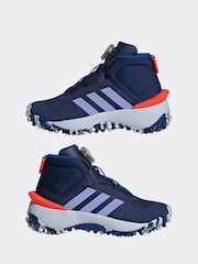 adidas Terrex Dark Blue Fortatrail Kids Trainers - Image 5 of 9