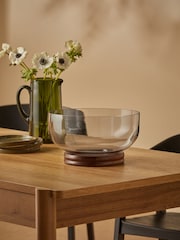 MADE.COM Smoke Grey Maleah Fruit Bowl - Image 1 of 6