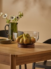 MADE.COM Smoke Grey Maleah Fruit Bowl - Image 3 of 6