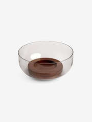 MADE.COM Smoke Grey Maleah Fruit Bowl - Image 6 of 6