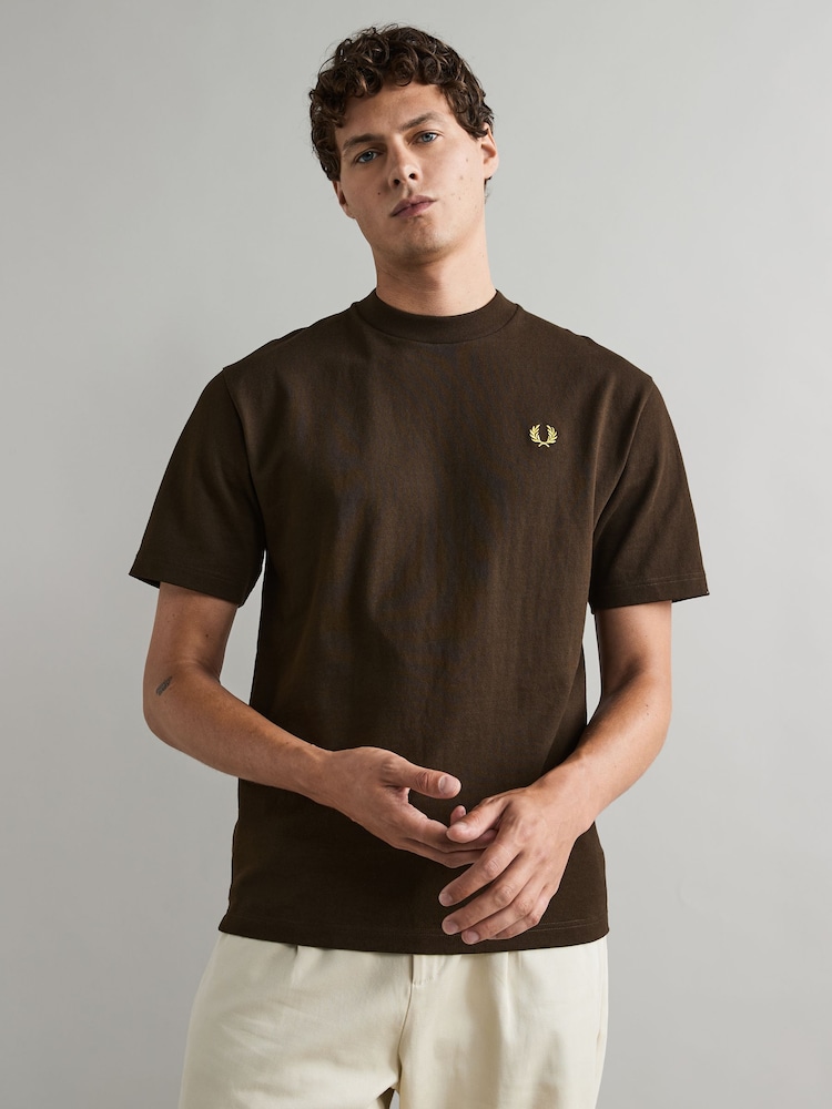 Fred Perry Relaxed Fit 100% Cotton T-Shirt - Image 1 of 6