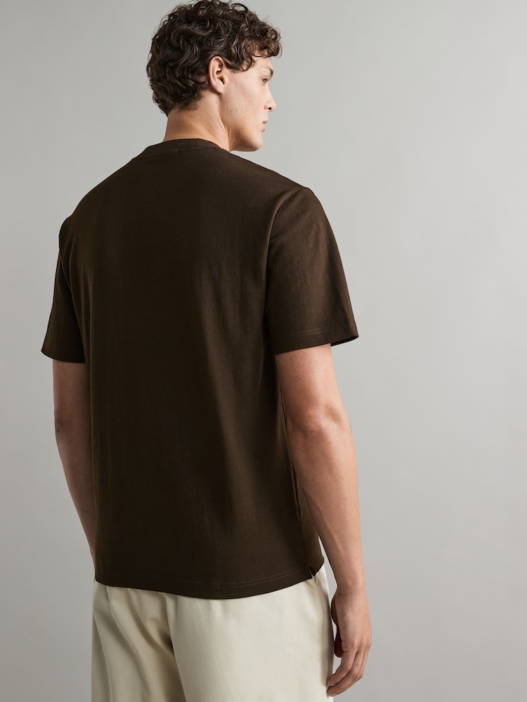 Fred Perry Relaxed Fit 100% Cotton T-Shirt - Image 2 of 6