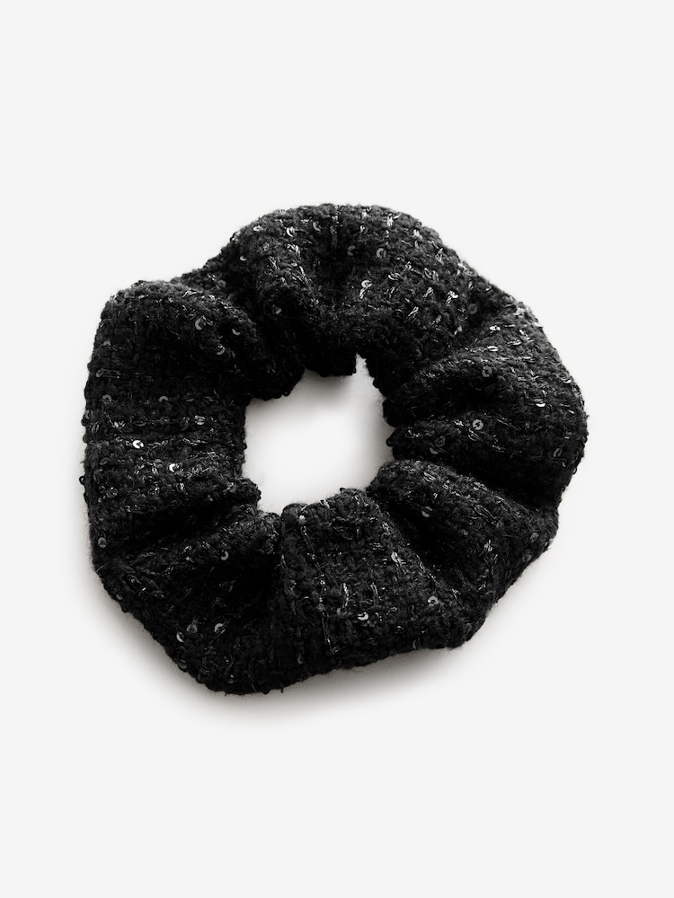 črna - Bomber jakna z bleščicami - Slika 10 iz 10