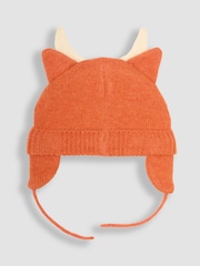 JoJo Maman Bébé Rust Highland Cow Hat - Image 2 of 3