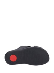 FitFlop Surfer Black Slides - Image 4 of 4