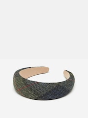 Joules Tessie Blue/Green Tweed Headband - Image 5 of 7