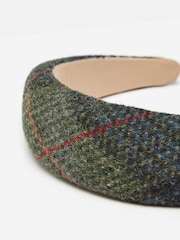 Joules Tessie Blue/Green Tweed Headband - Image 6 of 7