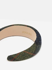 Joules Tessie Blue/Green Tweed Headband - Image 7 of 7