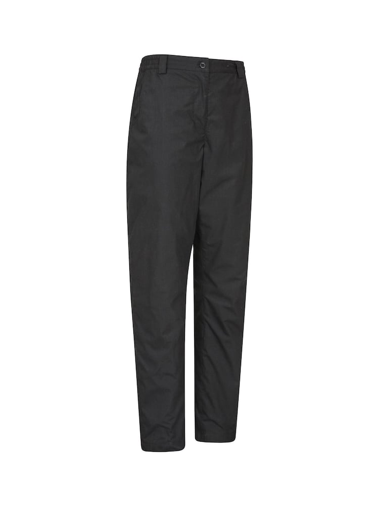 Mountain Warehouse Black Womens Winter Trek II Short Length Trousers - Image 1 of 5