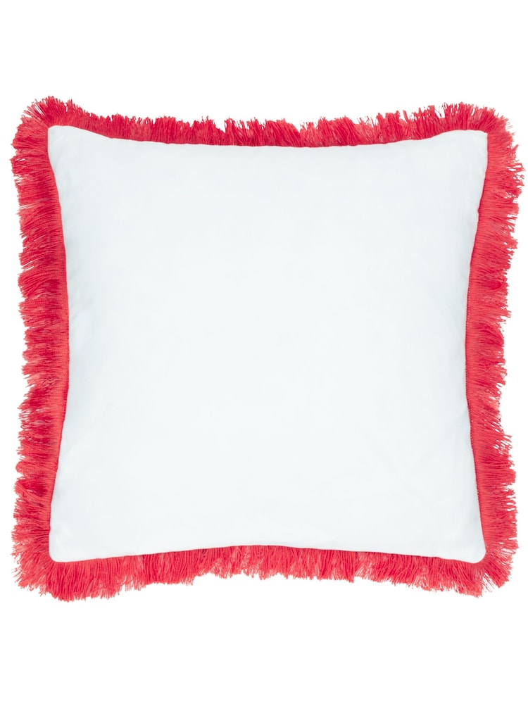 Furn Pink Kadie Woven Indoor/Outdoor Cushion - Image 2 of 5