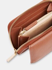 Whistles Brown Bibi Zip Purse - Image 3 of 5