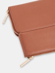 Whistles Brown Bibi Zip Purse - Image 4 of 5
