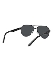 Armani Exchange Ax2034S Pilot Black Sunglasses - Image 7 of 8