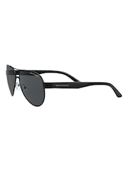 Armani Exchange Ax2034S Pilot Black Sunglasses - Image 8 of 8