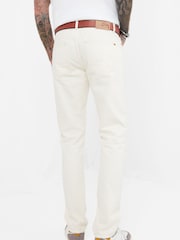 Joe Browns Cream Sensational Slim 100% Cotton Jeans - Image 2 of 5