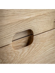Gallery Home Natural Neston 5 Drawer Chest - Image 3 of 8