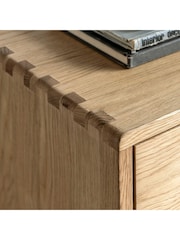 Gallery Home Natural Neston 5 Drawer Chest - Image 8 of 8
