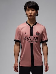 Nike Pink PSG 24/25 Stadium Third Football Shirt - Image 1 of 11