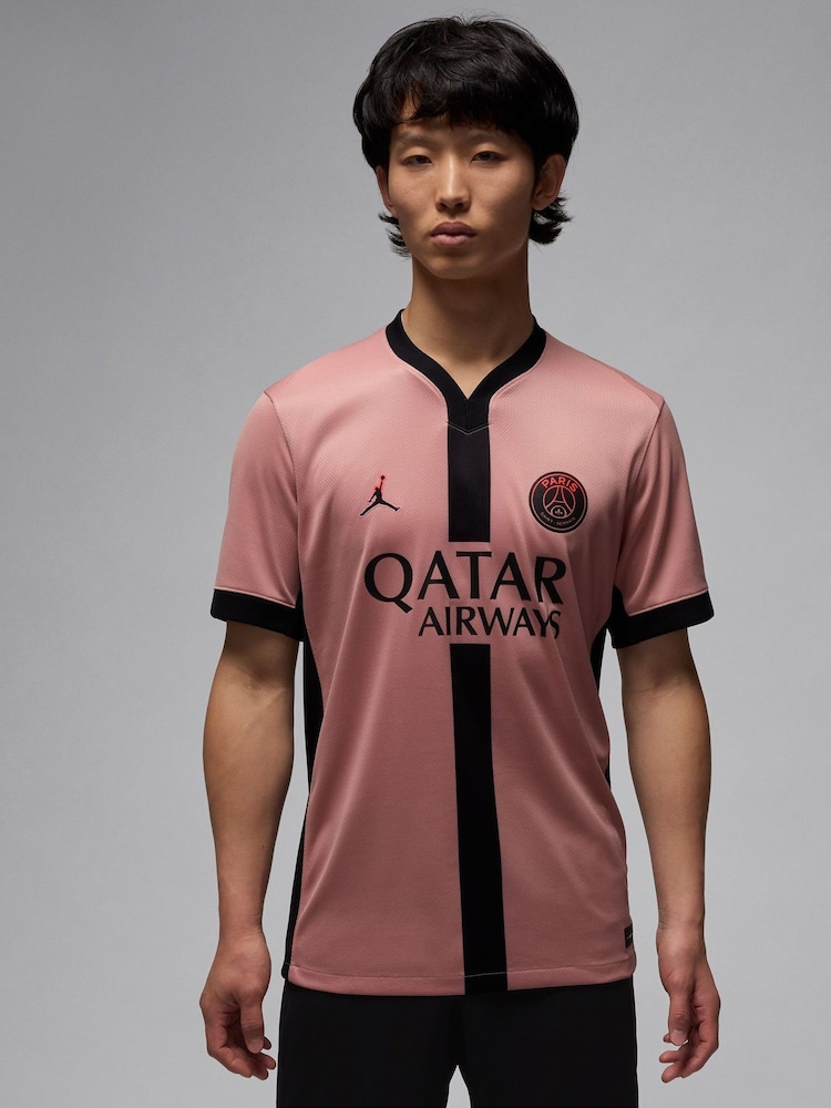 Nike Pink PSG 24/25 Stadium Third Football Shirt - Image 1 of 11