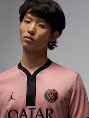 Nike Pink PSG 24/25 Stadium Third Football Shirt - Image 3 of 11