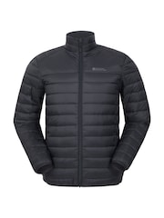 Mountain Warehouse Black Featherweight Down Mens Jacket - Image 2 of 5